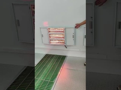 TLSJ-8010 औद्योगिक कार स्प्रे बूथ ट्रक के लिए डीजल बर्नर हीटिंग 15000 मिमी