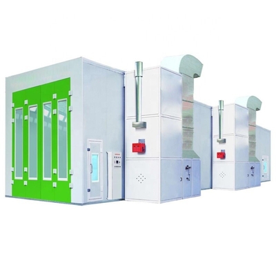 गुणवत्ता  220V Industrial Car Spray Booth With Fiberglass Floor Filter And Exhaust Fan फैक्टरी