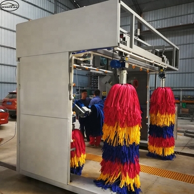 गुणवत्ता  Gantry Type Automatic Car Washing Machine With Optional Dryers And Foam Wax Spraying फैक्टरी