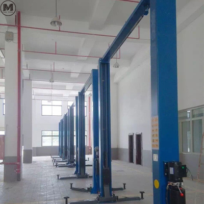 1850 मिमी ऊंचाई 2 पोस्ट ऑटो लिफ्ट 380V सुरक्षा संचालन 5 टन क्षमता के साथ