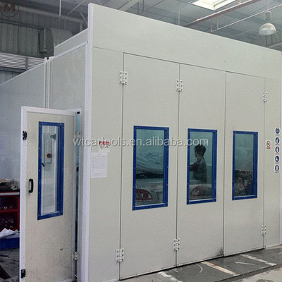 16KW एलपीजी बर्नर आउटडोर ऑटोमोटिव पेंट बूथ 380V 24000 वायु प्रवाह के साथ