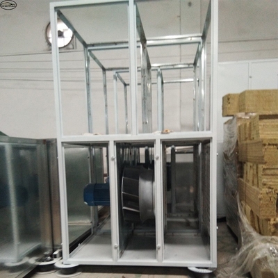 प्रदूषण नियंत्रण ऑटो कार पेंटिंग मशीन सीई स्वीकृत कार स्प्रे बूथ यूरोपीय प्रकार के पंखे के साथ