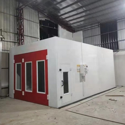 12kw पावर ऑटोमोटिव पेंट बूथ 20000m3 वायु प्रवाह और कोई लोड गति के साथ