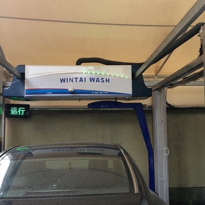 नीला पूर्ण स्वचालित टचलेस कार वाश सिस्टम WT390 380V सुरक्षा संचालन