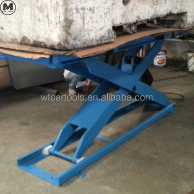 50 हर्ट्ज या 60 हर्ट्ज फ्रीक्वेंसी मूवेबल लो राइज मोबाइल मिनी कार लिफ्ट