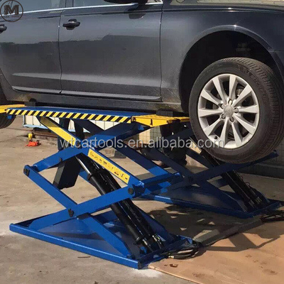 61"/1550mm प्लेटफार्म लंबाई 3 टन डबल सिलेंडर के साथ पोर्टेबल कार लिफ्ट