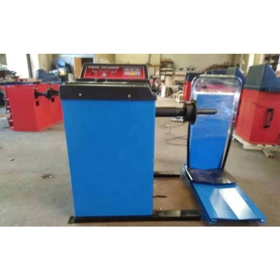 10S लाल 200KG 1400mm ट्रक व्हील बैलेंसर 220V चार व्हील संतुलन के लिए