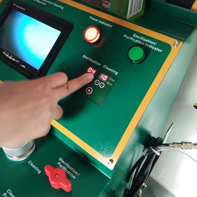 एसीसी-911 धातु वाष्पीकरण कुंडल सफाई मशीन 220V के साथ 3 मीटर धुंध ट्यूब