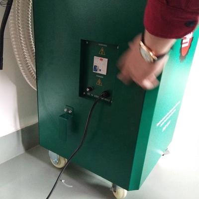 एसीसी-911 धातु वाष्पीकरण कुंडल सफाई मशीन 220V के साथ 3 मीटर धुंध ट्यूब