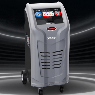 180L/मिन वैक्यूम ग्रे एसी रेफ्रिजरेंट रिकवरी मशीन के लिए R134a और 1234yf