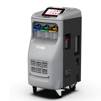 220V 60HZ ऑटोमोटिव R410 एसी गैस रिकवरी मशीन 1100W एसी सेवा के लिए