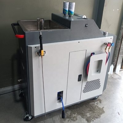 सिलेंडर 500 मिलीलीटर औद्योगिक प्रशीतन वसूली मशीन 110V के लिए एसी हवा ताजा मशीन
