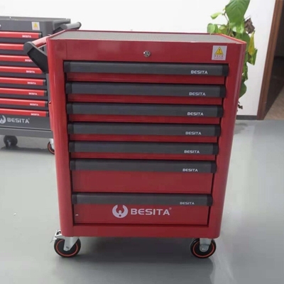 ग्रे 7 दराज उपकरण सेट ट्रॉली 365pcs ऑटोमोबाइल मरम्मत के लिए अनुकूलित