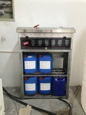 ऑटोमैटिक 25KW टच फ्री कार वॉश मशीन T9 1160mm*470mm*1350mm केमिकल स्टेशन के लिए