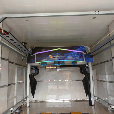 FS360 कार वाशिंग मशीन उच्च जल फ्लशिंग दबाव 360 कार वाशिंग मशीन 38Kw 360 टचलेस कार वाशर स्वचालित कार वाशिंग मशीन