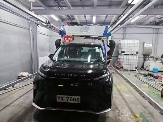 LJ360 कार वाशिंग मशीन 380V/50Kw ऑटोमैटिक टच फ्री कार वाश ब्रशलेस कार वाशिंग उपकरण क्रेडिट कार्ड स्वाइप मशीन के साथ लाने के लिए उच्च दबाव कार वाशिंग मशीन पूरी तरह से स्वचालित