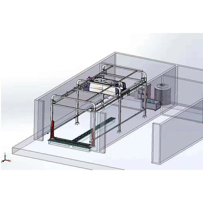 ऑटोमैटिक ब्रशलेस LJ360 380V/50Kw टच फ्री कार वॉश मशीन क्रेडिट कार्ड के साथ बिना टच के ऑटोमैटिक रोलओवर कार वॉश