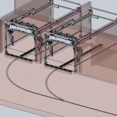 रोलओवर कार वॉश सिस्टम 304 स्टेनलेस स्टील स्वचालित टचलेस कार वॉशिंग रोबोटिक टचलेस कार वॉश उपकरण