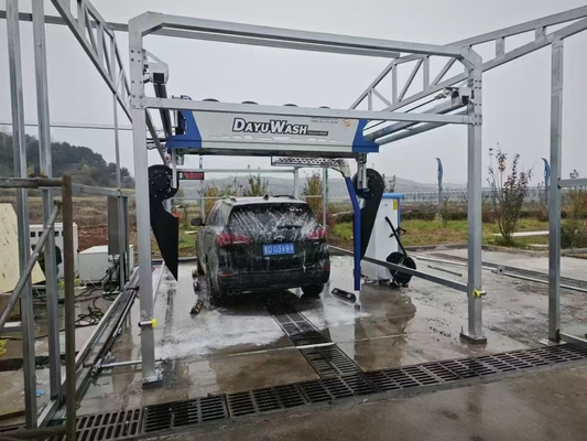 360 कार वॉश वाटर रिक्लेमेशन सिस्टम जिसमें 120 बार वाटर फ्लशिंग प्रेशर के साथ टचलेस कार वॉश उपकरण