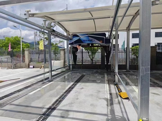 उच्च दबाव स्पर्श मुक्त कार धोने का उपकरण 360 स्वचालित कार धोने की मशीन