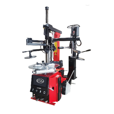 घिसाव प्रतिरोधी प्लेट फोर्टरंटटेबल ऑटोमोटिव टायर परिवर्तक प्रबलित राइट साइड हेल्परम कार टायर माउंटिंग मशीन सुविधाजनक प्रकार लेफ्ट साइड हेल्परम कार टायर परिवर्तक मशीन