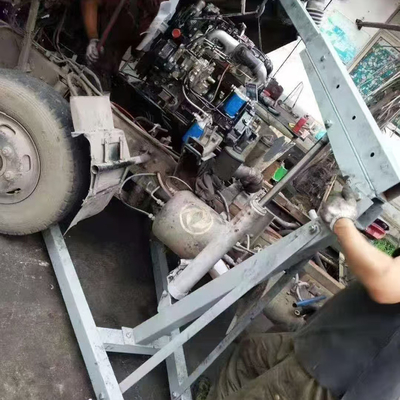 वायवीय फोल्डेबल शॉप क्रेन इंजन क्रेन 2t