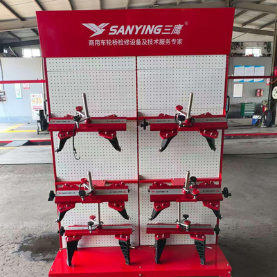 ट्रक व्हील एलाइनिंग मशीन कैमरा आधारित वाणिज्यिक व्हील एक्सल एलाइनिंग सिस्टम 2.4GHz ब्लूटूथ वायरलेस ट्रांसमिशन तकनीक बस व्हील एलाइनिंग उपकरण