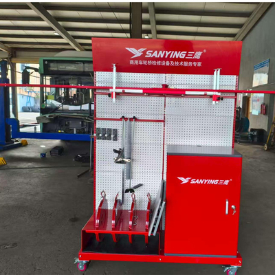 ट्रक व्हील एलाइनिंग मशीन कैमरा आधारित वाणिज्यिक व्हील एक्सल एलाइनिंग सिस्टम 2.4GHz ब्लूटूथ वायरलेस ट्रांसमिशन तकनीक बस व्हील एलाइनिंग उपकरण