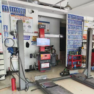 4PCS कैमरा कंप्यूटर कंट्रोल सनशाइन व्हील एलाइनर मल्टी लैंग्वेज सपोर्ट फोर व्हील एलाइनिंग सिस्टम 3D व्हील एलाइनर