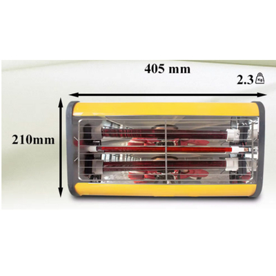इन्फ्रारेड पेंट बेकिंग लैंप हैंडहेल्ड पेंट क्योरिंग उपकरण कार बेकिंग लाइट्स