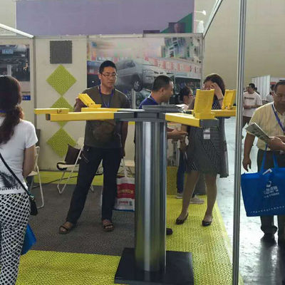 Hydraulic Ground Hidden Design Single Post Car Lift For Car Washing