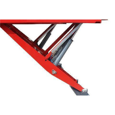 वाई के आकार का वर्टिकल राइज कैंची कार लिफ्ट फॉर व्हील एलाइनिंग लिफ्ट हेवी ड्यूटी 11 सिलेंडर लिफ्टिंग क्षमता 5500 किलोग्राम