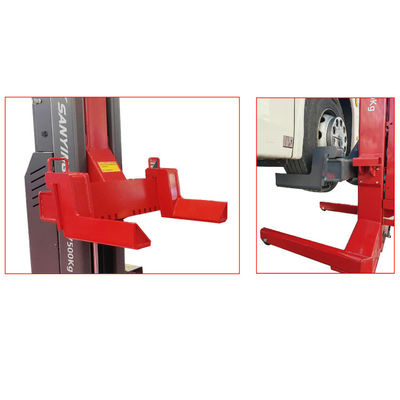 वाणिज्यिक वाहन लिफ्ट चलती सिंगल पोस्ट लिफ्टिंग सिस्टम 30 टन, 45 टन