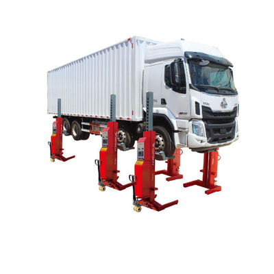 वाणिज्यिक वाहन लिफ्ट चलती सिंगल पोस्ट लिफ्टिंग सिस्टम 30 टन, 45 टन