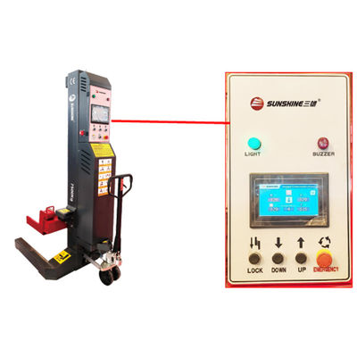 वाणिज्यिक वाहन लिफ्ट चलती सिंगल पोस्ट लिफ्टिंग सिस्टम 30 टन, 45 टन