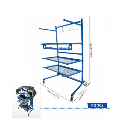 कार बंपर पेंट रैक कार्यशाला ब्रैकेट मरम्मत पेंट ब्रैकेट यूनिवर्सल पेंट स्टैंड