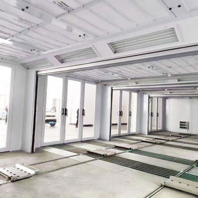 कार पेंट स्प्रे रूम बेकिंग ऑटो तैयारी कमरे पेंटिंग लाइनें