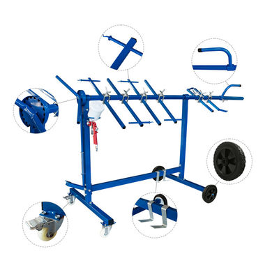 बहुआयामी पेंट ड्राईंग रैक यूनिवर्सल हटाने योग्य पेंट स्टैंड कार पेंट रैक