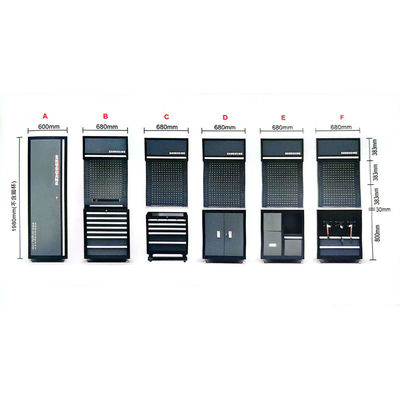 ऑटोमोबाइल रखरखाव उपकरण संयोजन उपकरण कैबिनेट