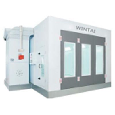 इन्फ्रारेड हीटिंग ऑटोमोटिव स्प्रे बूथ प्लेटफॉर्म सहित ऑटोमोटिव डोर पेंट स्टैंड आउटडोर ऑटोमोटिव पेंट बूथ