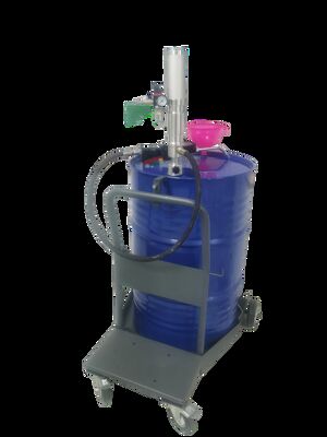 5 से 1 अनुपात और 4S दुकानों के लिए 6-8L/मिनट भरने की गति के साथ वायवीय प्रकार इंजन तेल भरने की किट